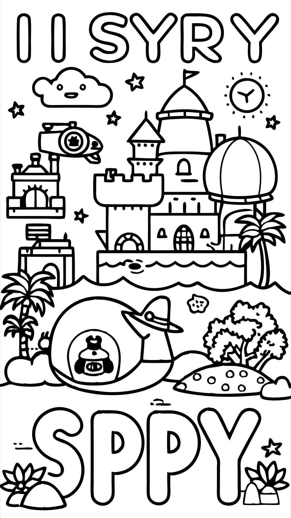 ispy coloring pages